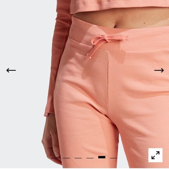 Lounge Ribbed Flared Pants - Picture 4 of 10